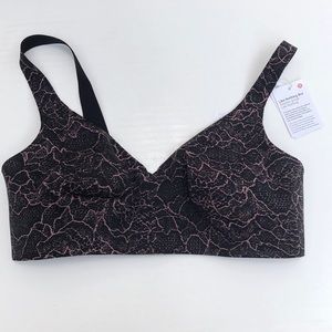 Lululemon “like nothing bra” black 34C NWT